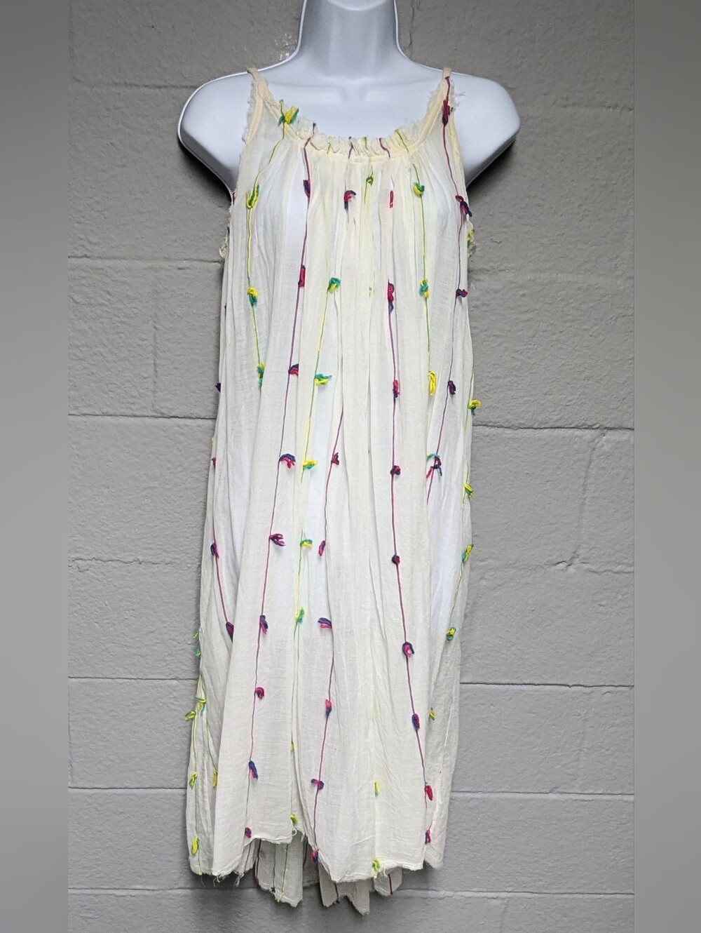 De La Mer 1981 Sheer Midi Dress One Size